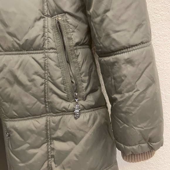 Ed Hardy Tiger Puffer Coat jacket Size L - Picture 13 of 13